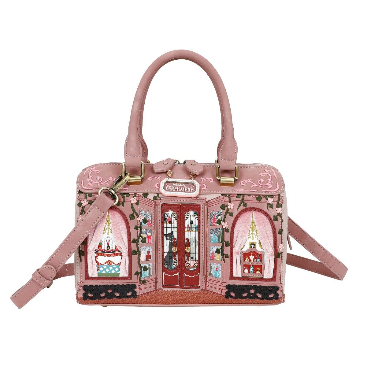 Vendula Perfumery - Speedy Bowler Bag (Blush Edition) - Rockamilly - Bags & Purses - Vintage