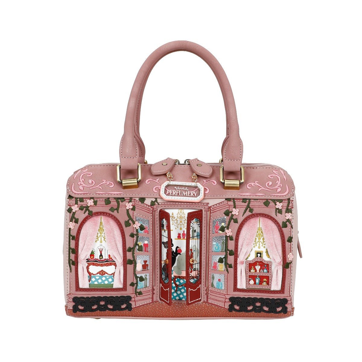 Vendula Perfumery - Speedy Bowler Bag (Blush Edition) - Rockamilly - Bags & Purses - Vintage