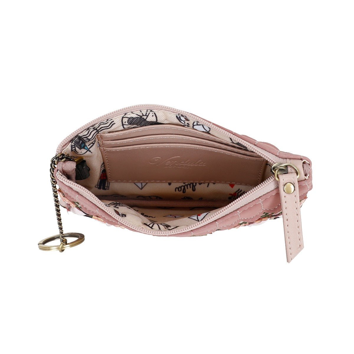 Vendula Perfumery - Zipper Coin Purse (Blush Edition) - Rockamilly - Bags & Purses - Vintage