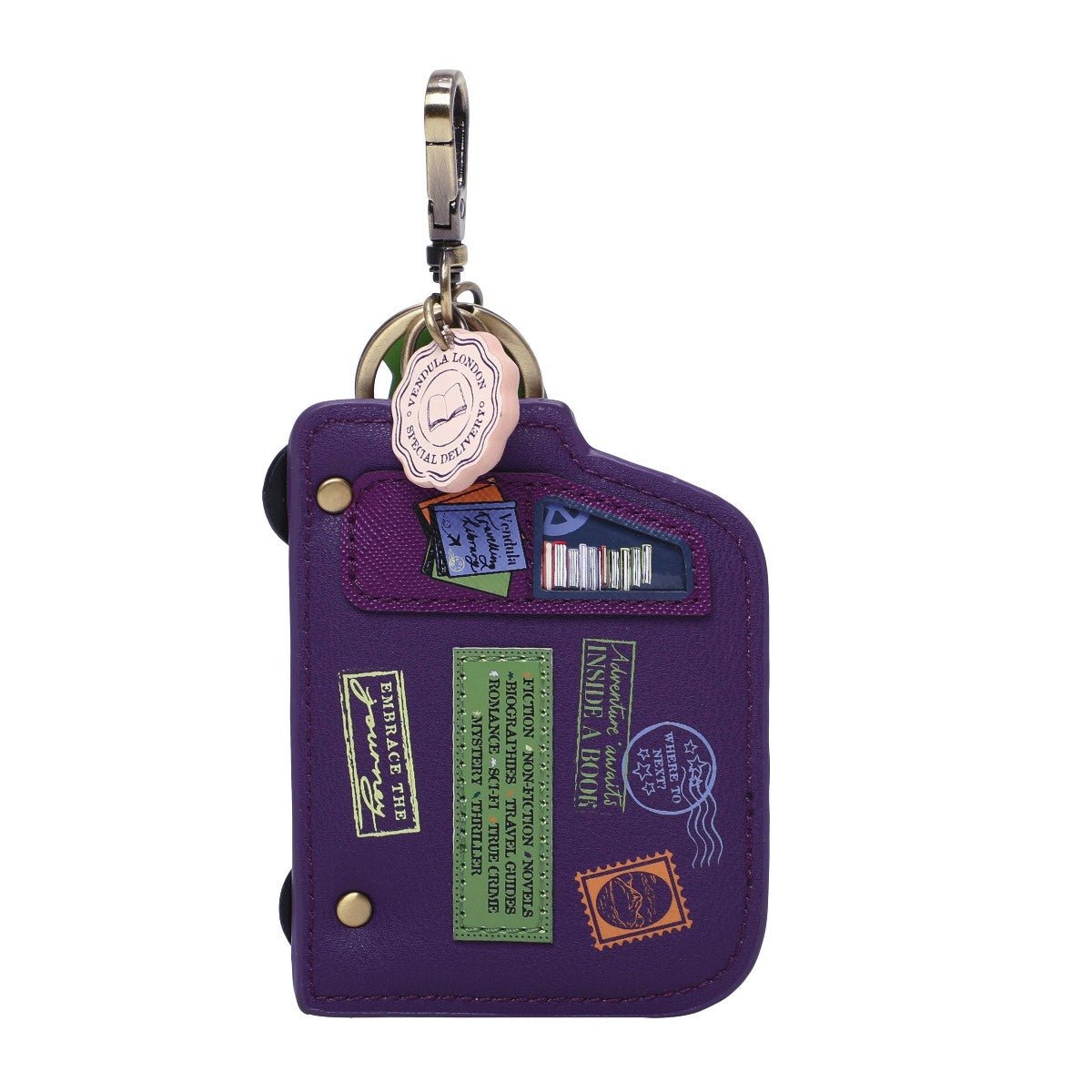 Vendula Travelling Library Truck Key Charm - Rockamilly - Bags & Purses - Vintage