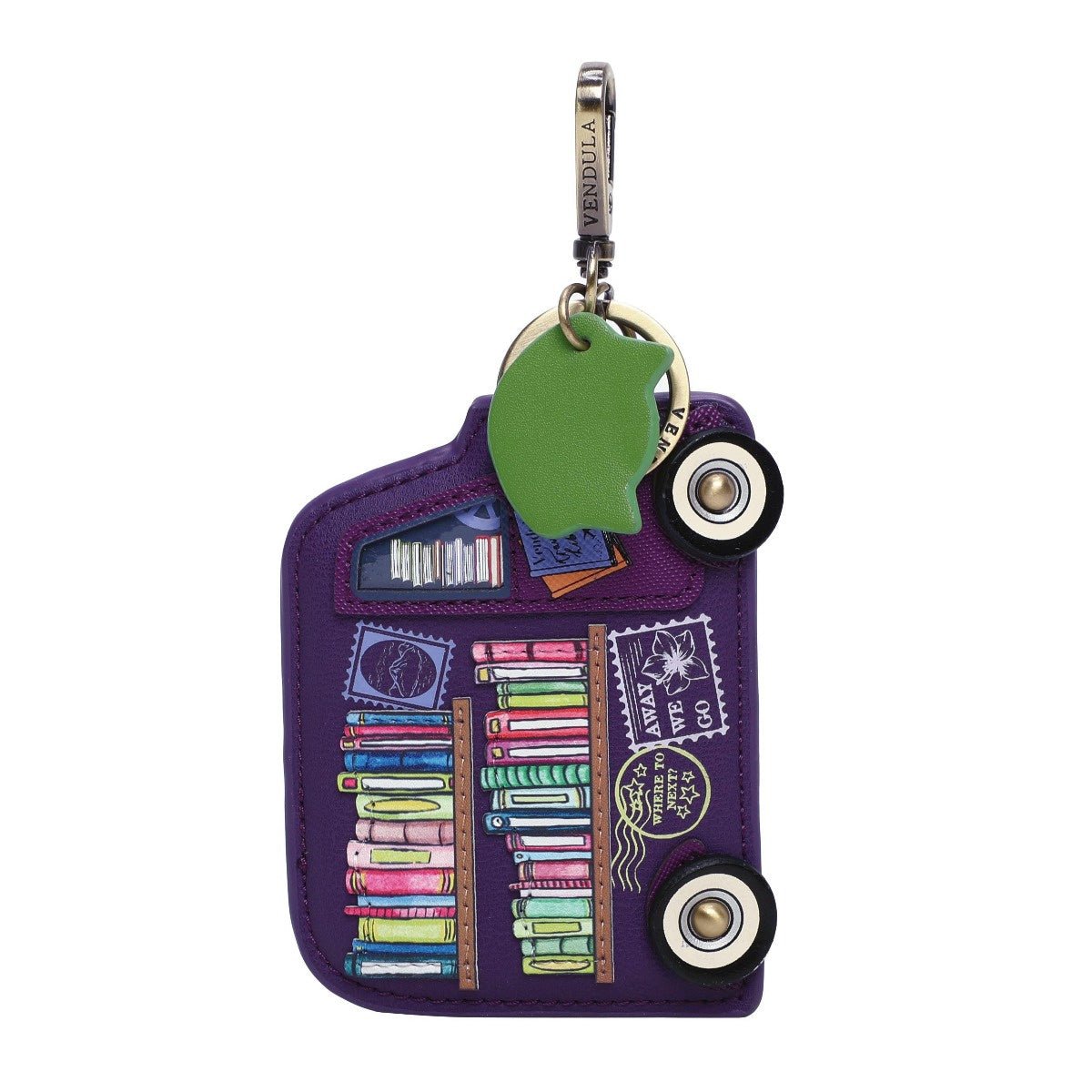 Vendula Travelling Library Truck Key Charm - Rockamilly - Bags & Purses - Vintage