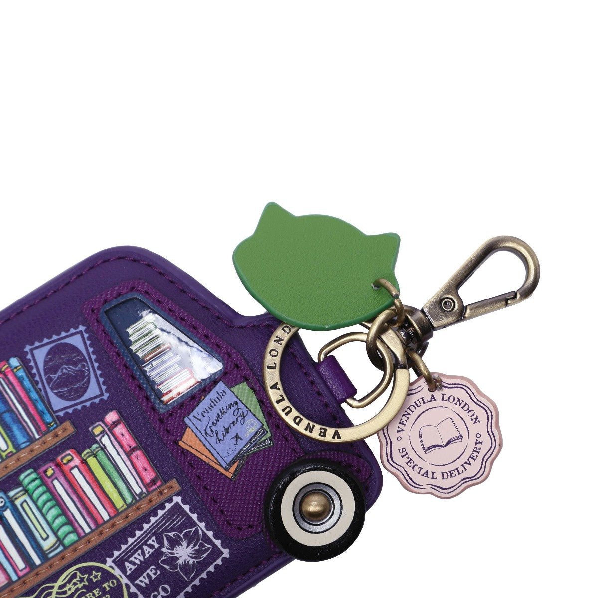 Vendula Travelling Library Truck Key Charm - Rockamilly - Bags & Purses - Vintage