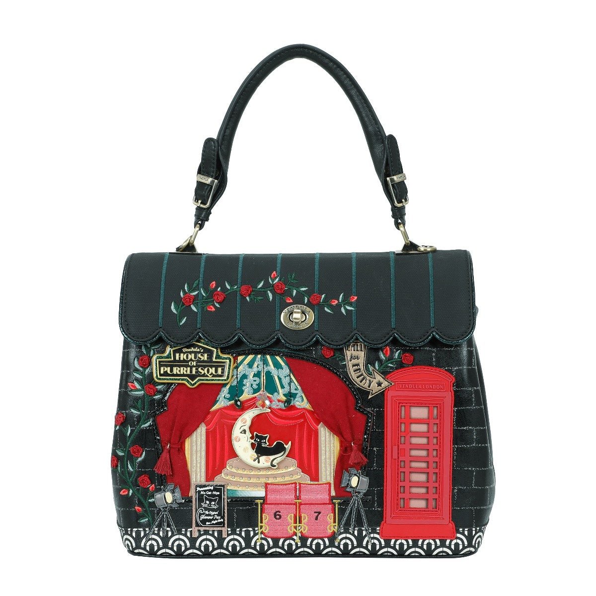 Vendula's Purrlesque Club - Grace Bag - Rockamilly - Bags & Purses - Vintage