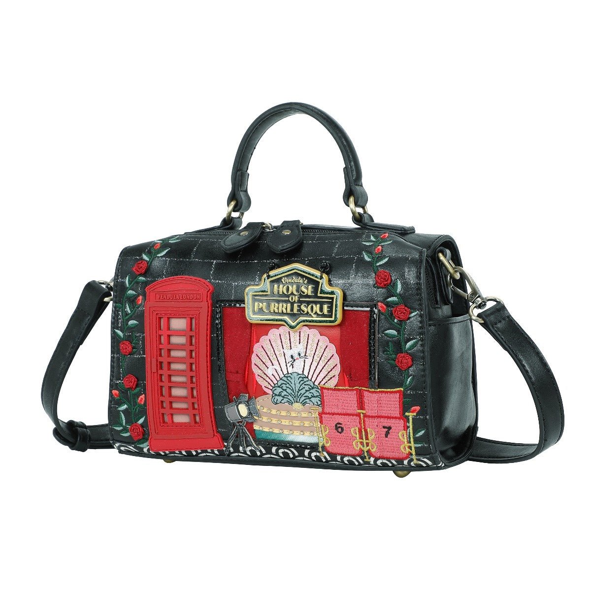 Vendula's Purrlesque Club - Hollis Bag - Rockamilly - Bags & Purses - Vintage