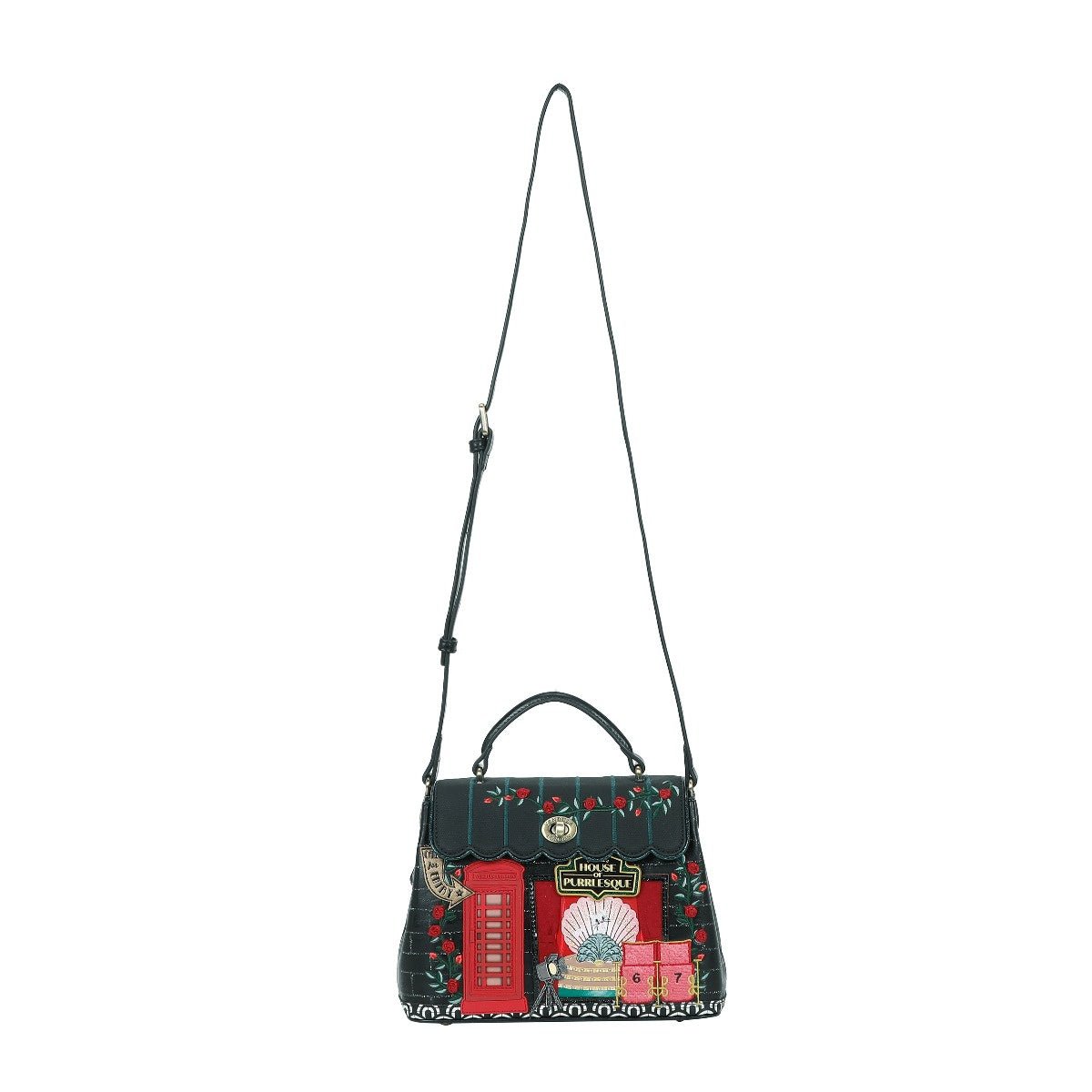 Vendula's Purrlesque Club - Mini Grace Bag - Rockamilly - Bags & Purses - Vintage