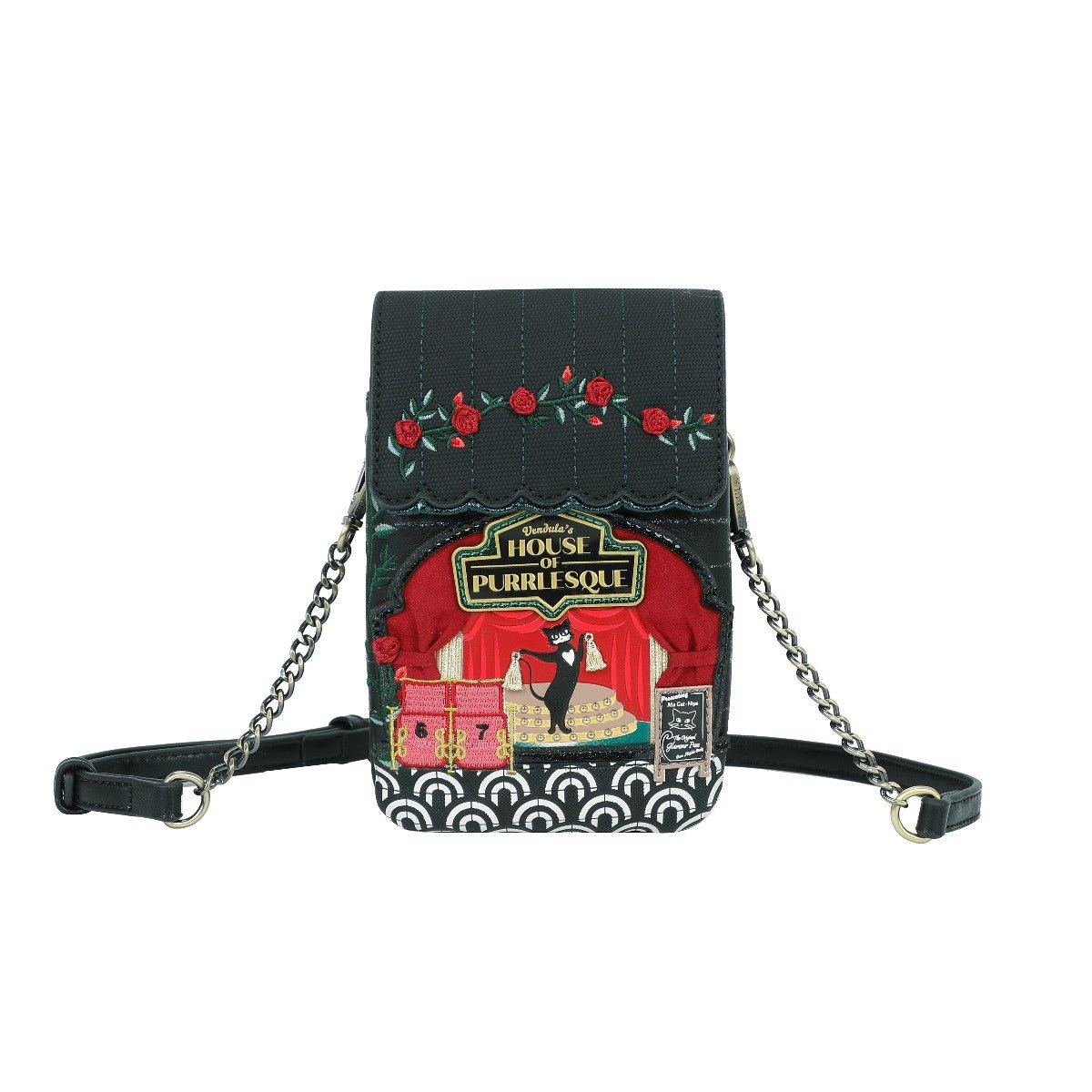 Vendula's Purrlesque Club - Phone Pouch - Rockamilly - Bags & Purses - Vintage