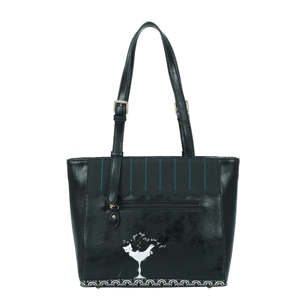 Vendula's Purrlesque Club - Shopper Bag - Rockamilly - Bags & Purses - Vintage