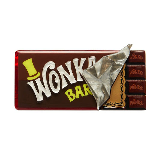Winning Wonka Bar Brooch - Rockamilly - Jewellery - Vintage