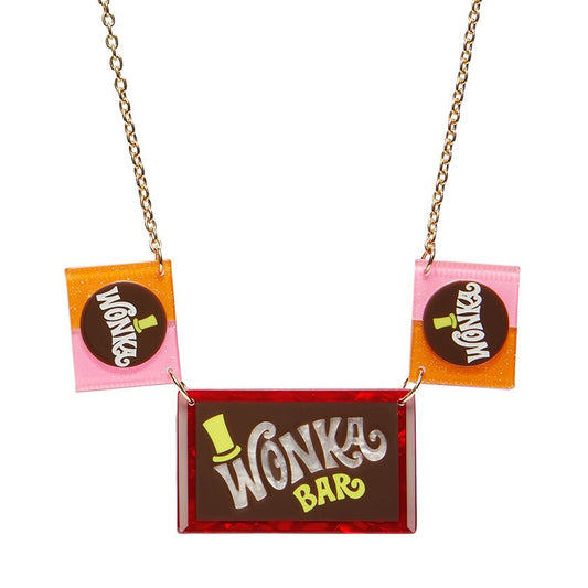 Wonka Chocolate Bars Necklace - Rockamilly - Jewellery - Vintage