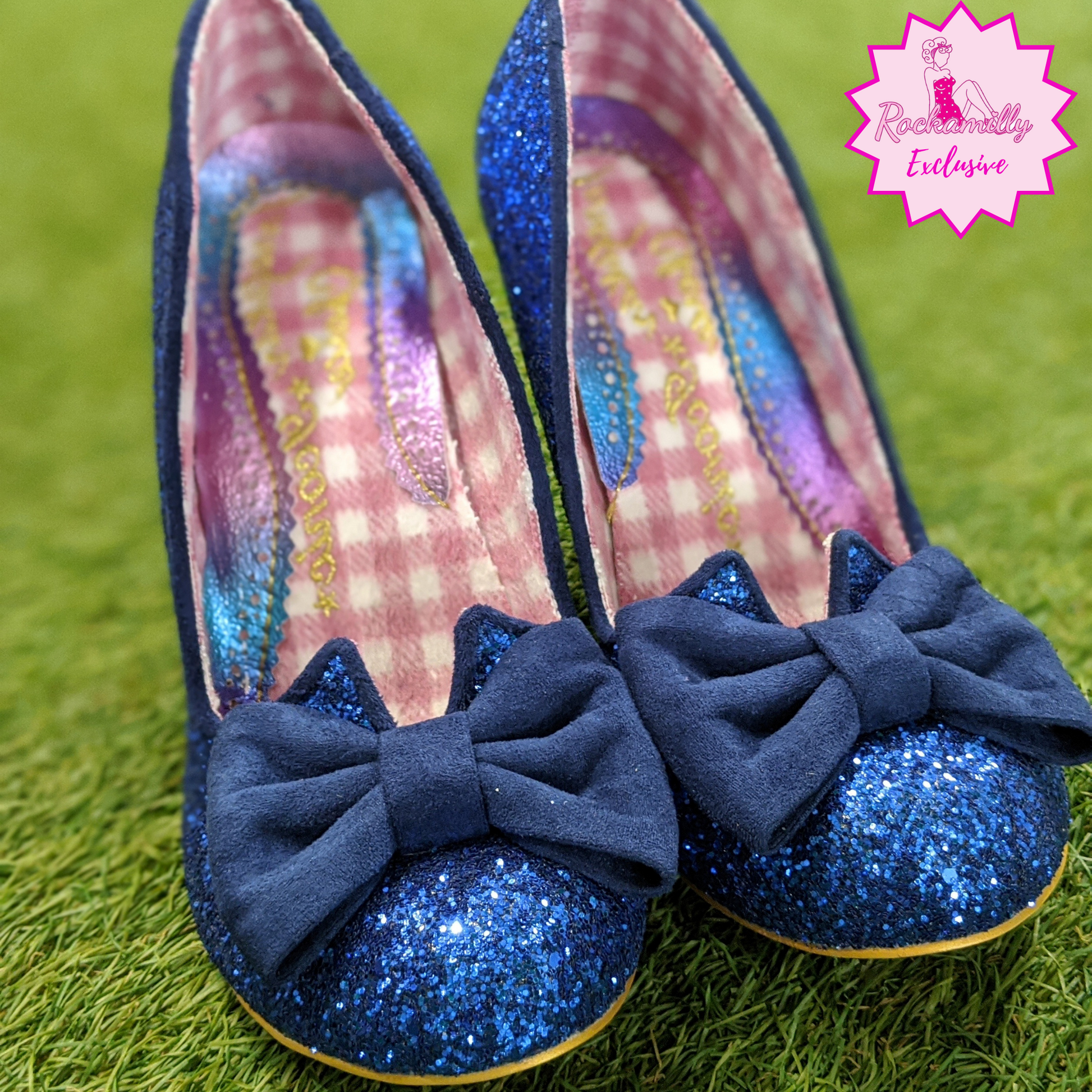 Irregular choice nick sales of time blue