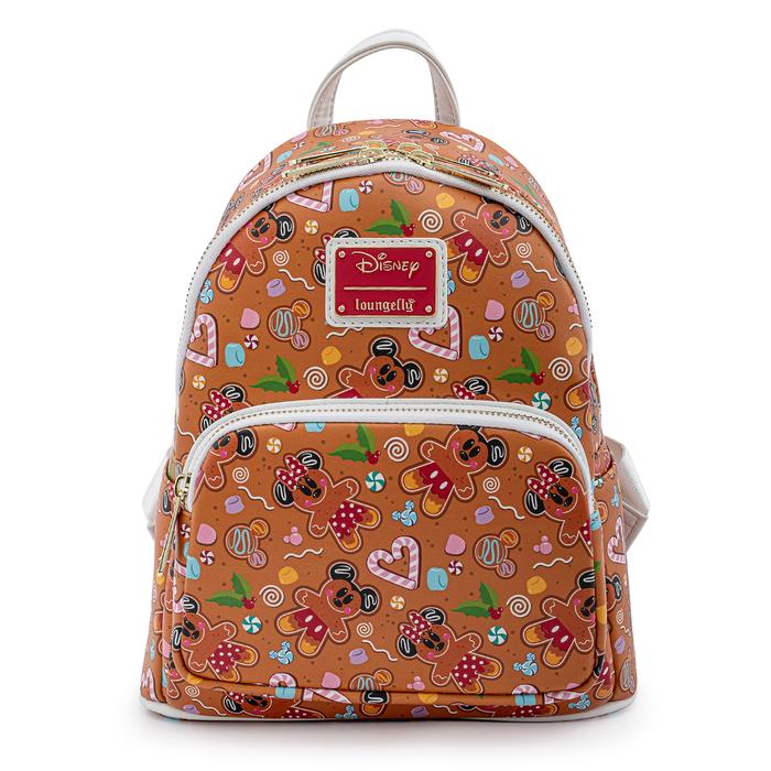 Minnie Gingerbread AOP Backpack & Headband Set