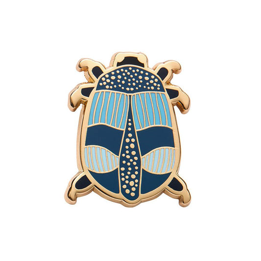 A Jewel Amongst Beetles Enamel Pin - Rockamilly-Jewellery-Vintage