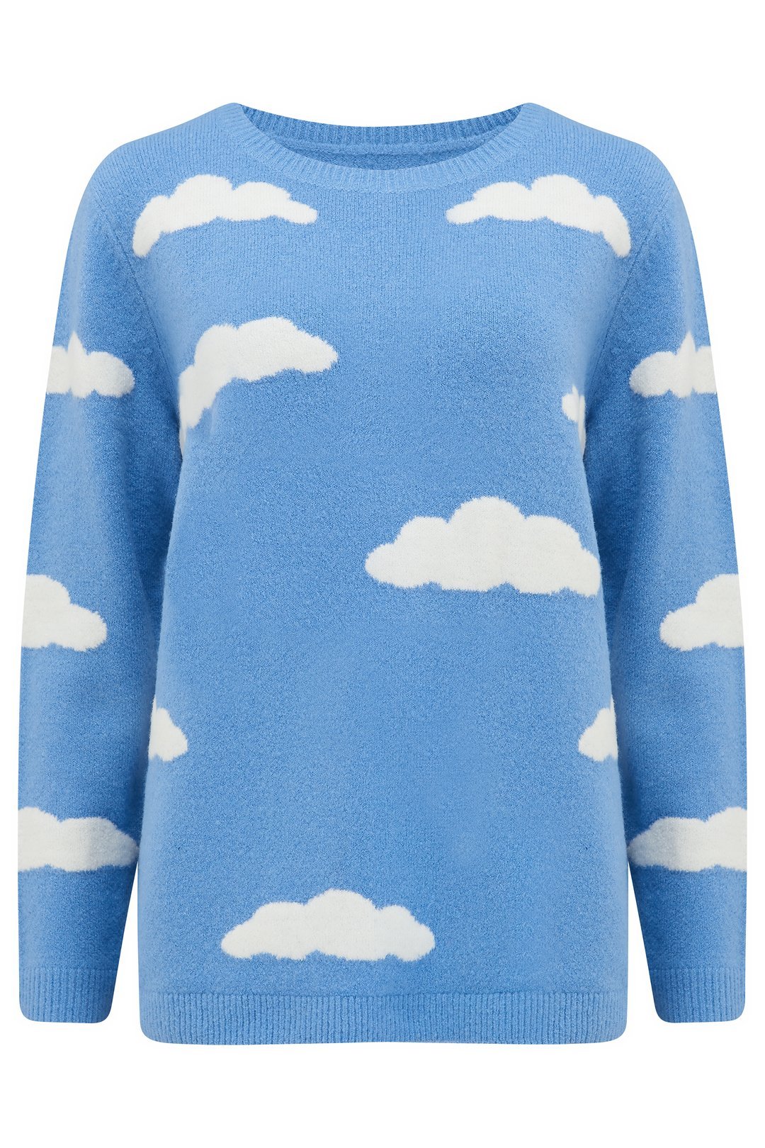 Aliana Jumper - Fluffy Clouds - Rockamilly-Knitwear-Vintage