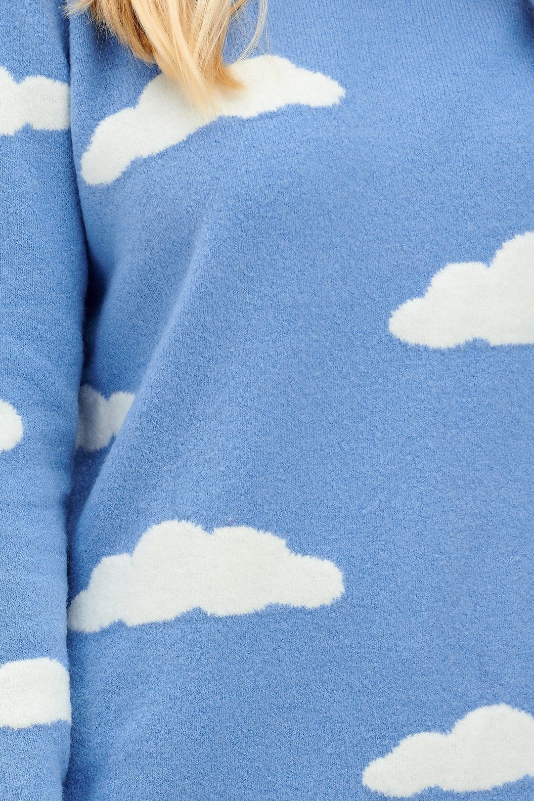 Aliana Jumper - Fluffy Clouds - Rockamilly-Knitwear-Vintage