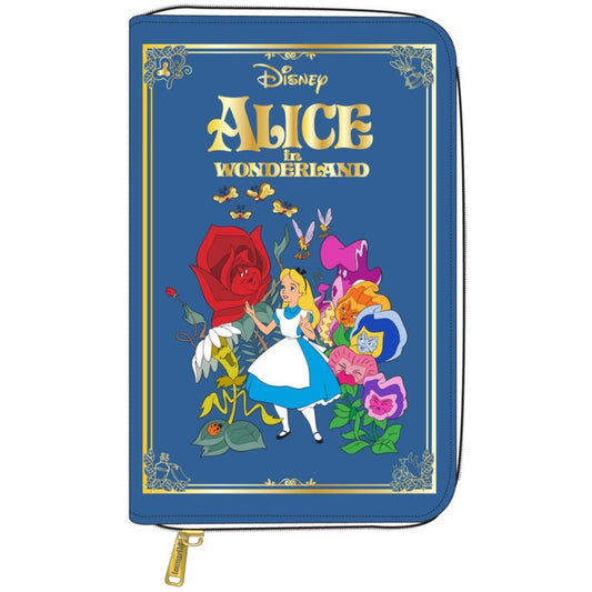 Alice in Wonderland Classic Book Wallet - Rockamilly-Bags & Purses-Vintage