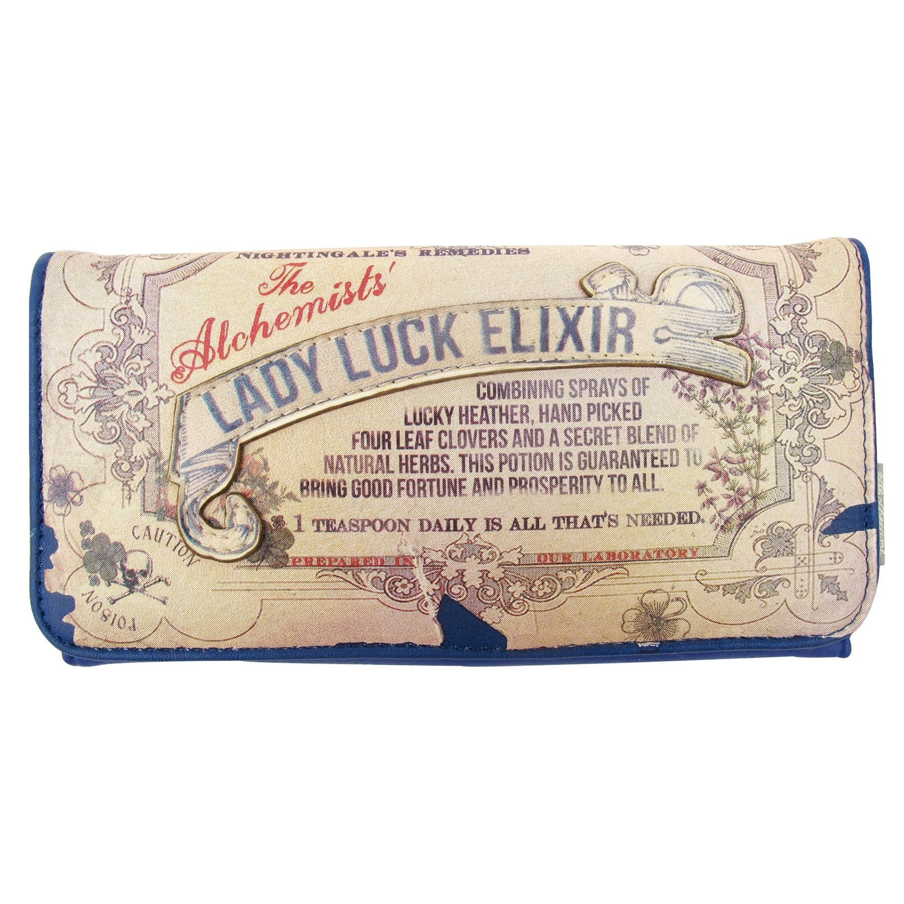 Apothecary Elixir Wallet - Rockamilly-Bags & Purses-Vintage