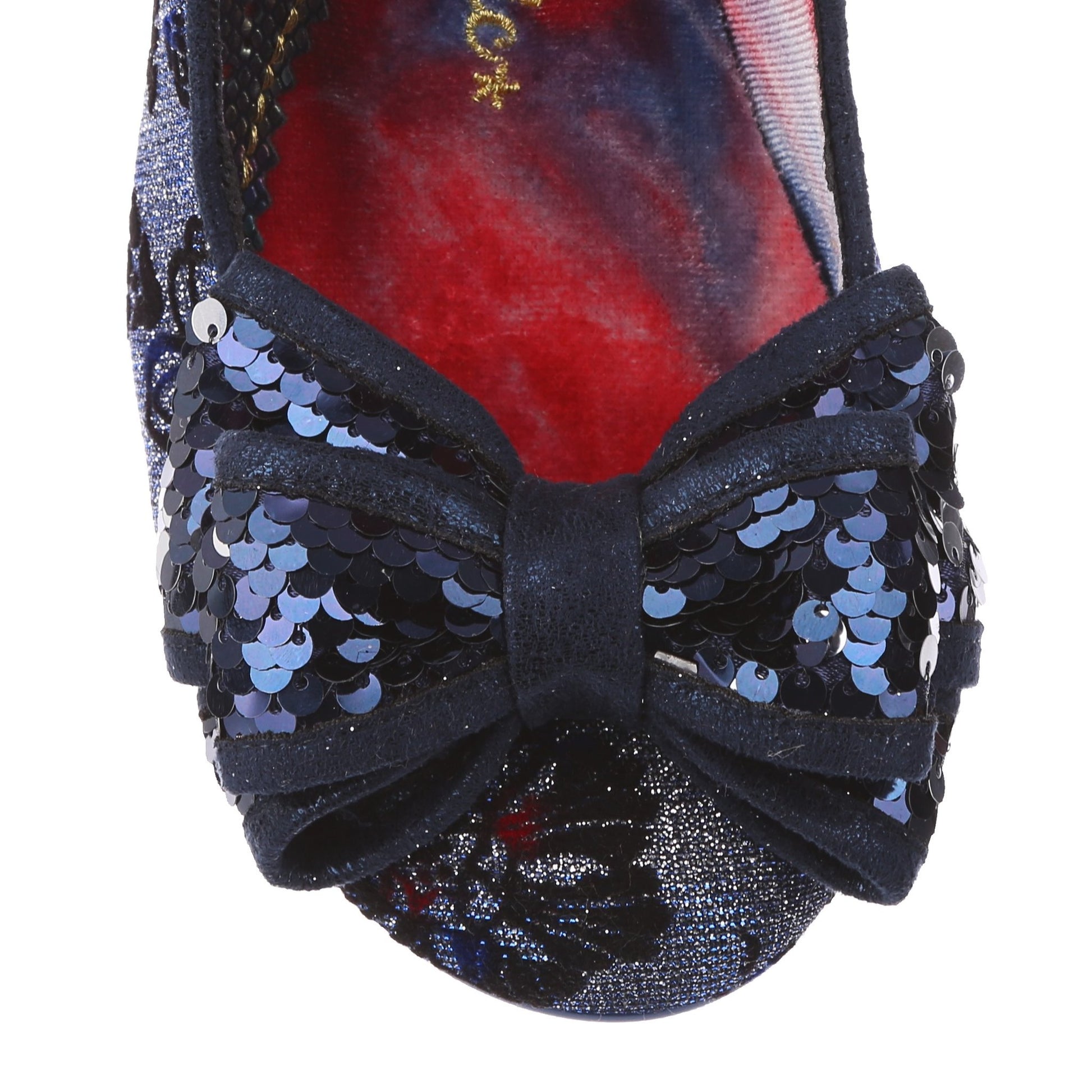 Ban Joe Blue Glitter (CH) - Rockamilly-Shoes-Vintage