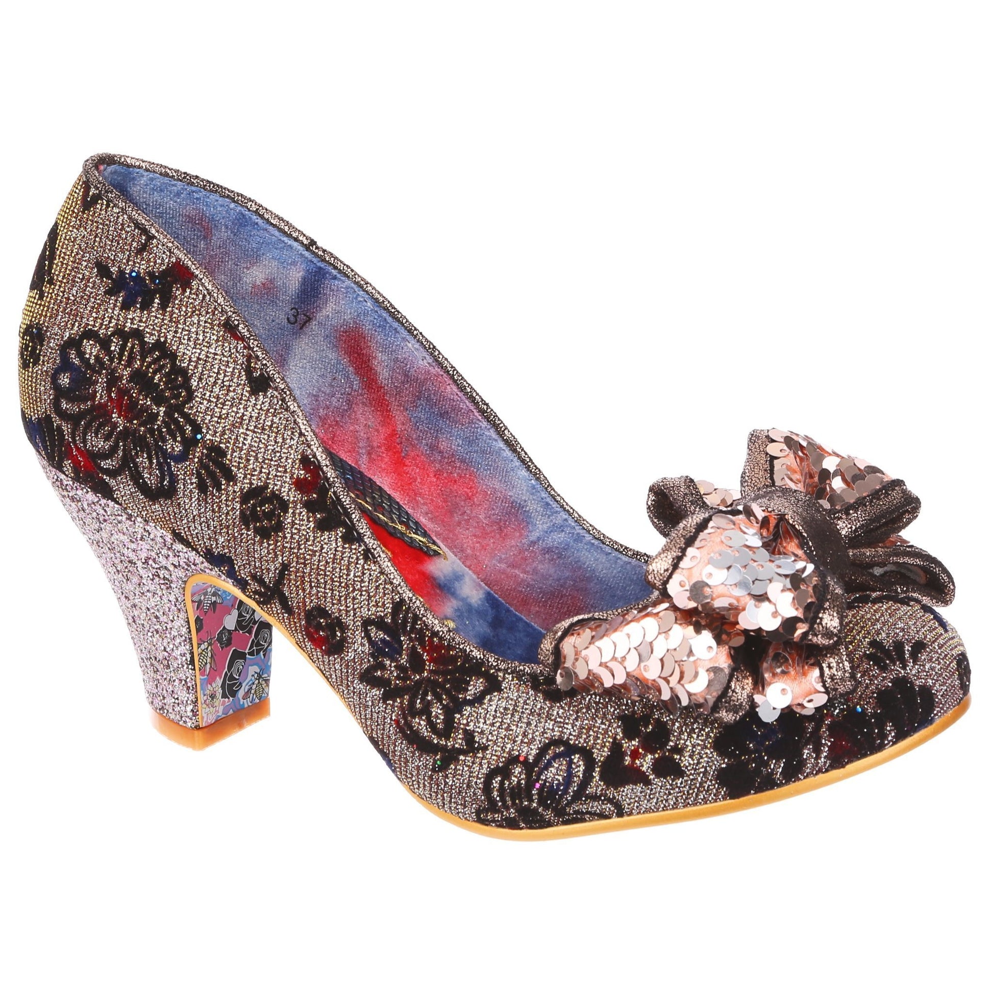 Ban Joe Gold Floral (CI) - Rockamilly-Shoes-Vintage