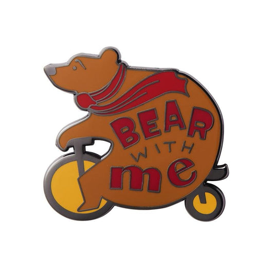 Bear With Me Enamel Pin - Rockamilly-Jewellery-Vintage