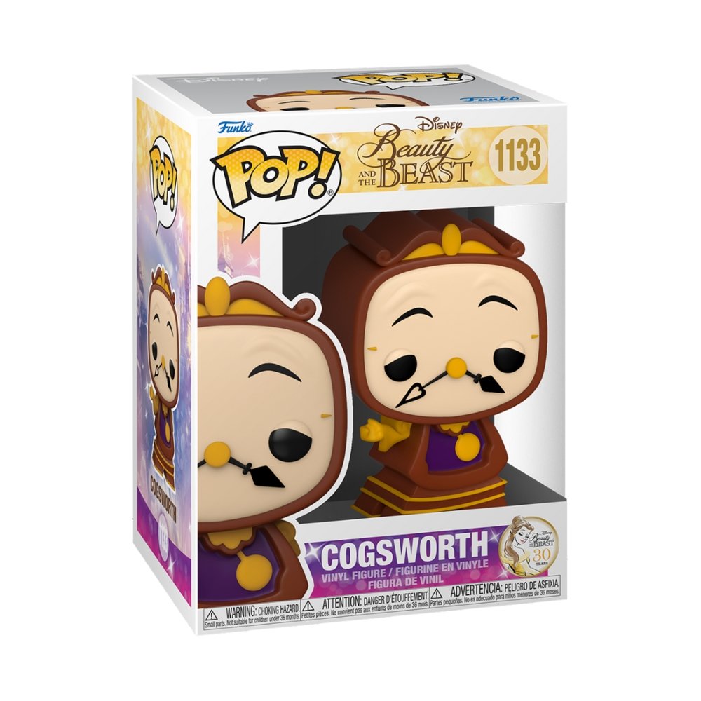 Beauty and the Beast - Cogsworth POP #1133 - Rockamilly-POP-Vintage