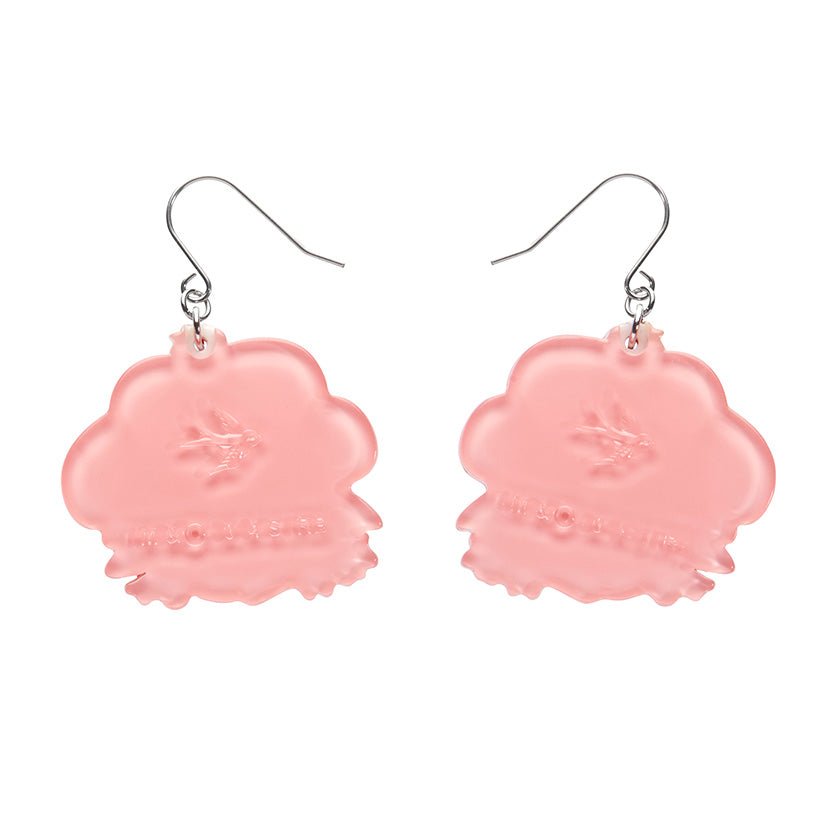 Big Adorable Strawberry Smile Drop Earrings - Rockamilly-Jewellery-Vintage