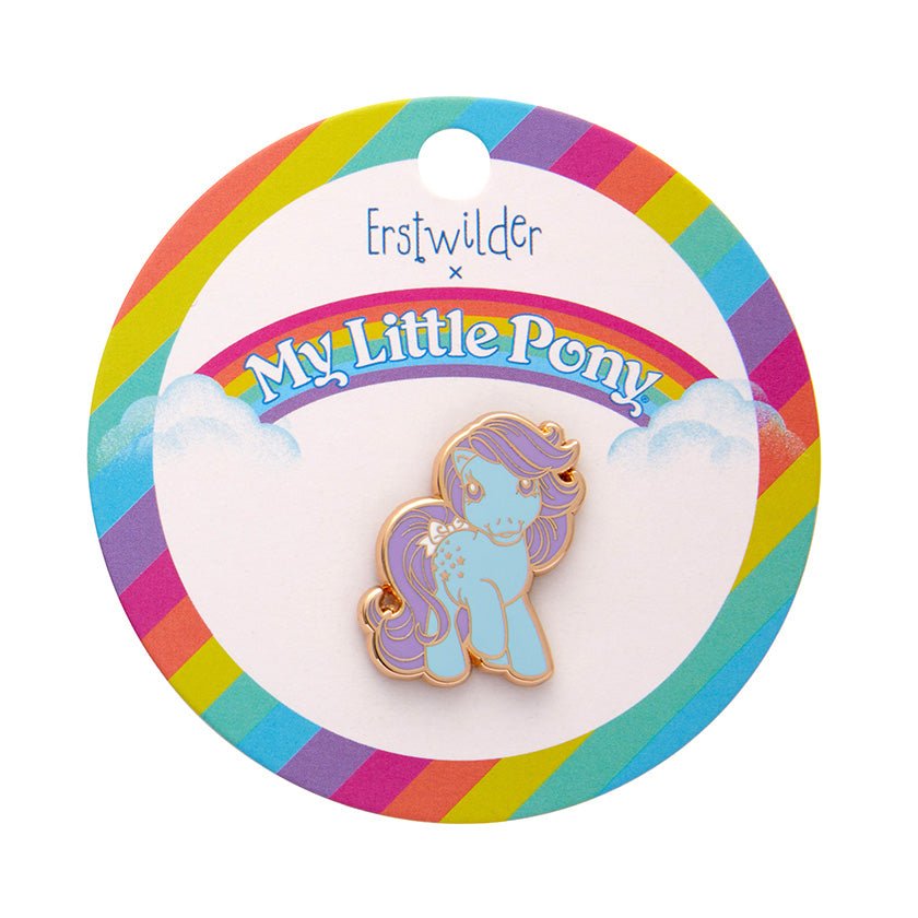 Blue Belle Enamel Pin - Rockamilly-Jewellery-Vintage