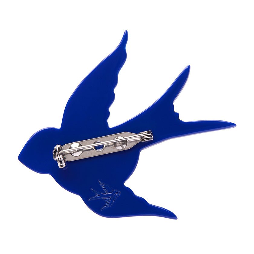 Bluebird of Happiness Brooch - Rockamilly-Jewellery-Vintage