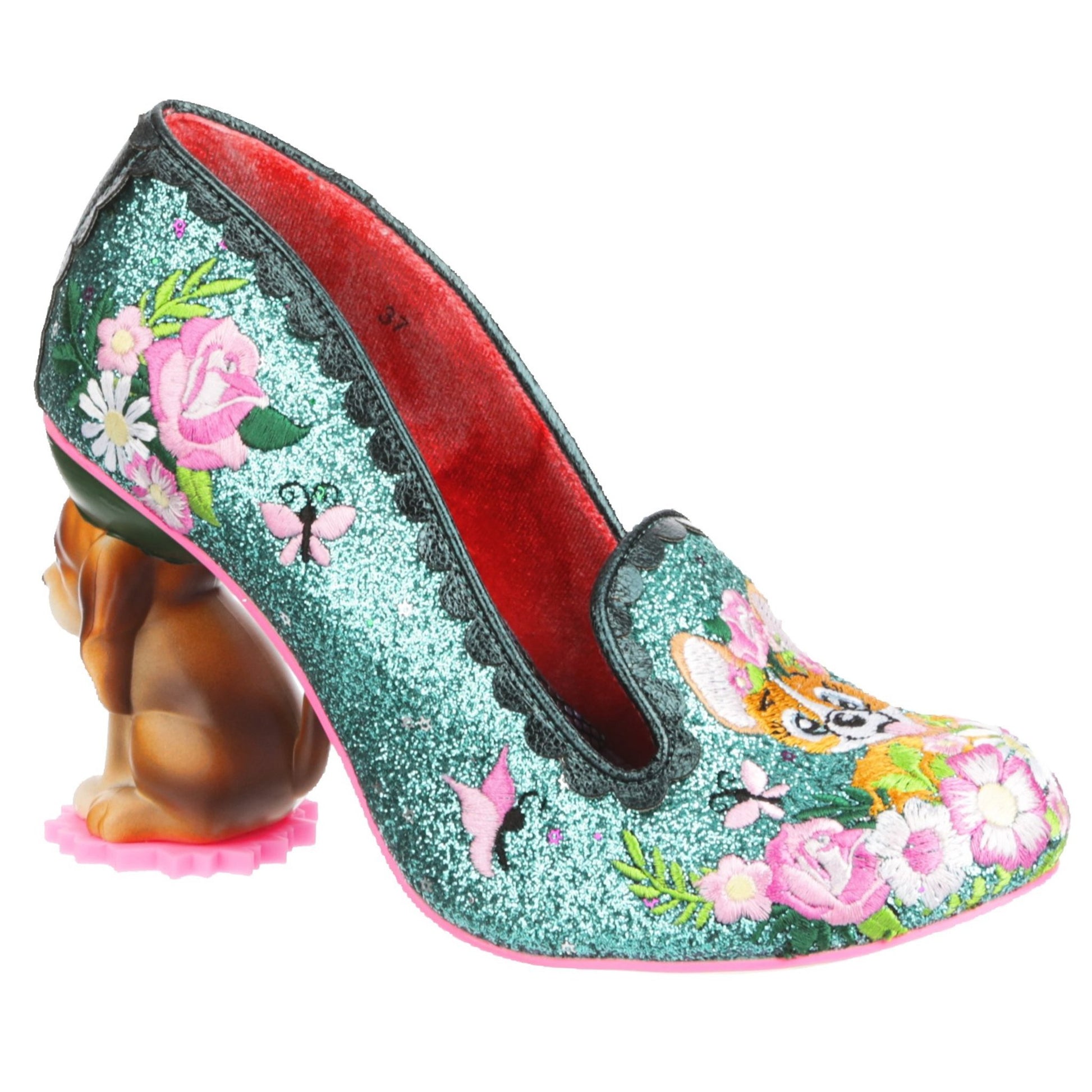 Bougainvillea Turquoise - Rockamilly-Shoes-Vintage