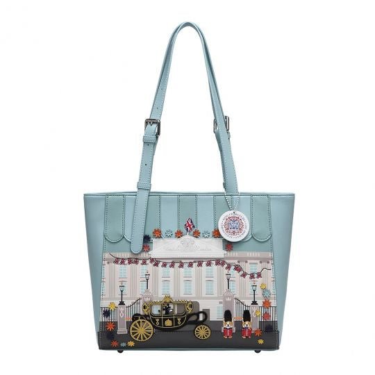 Buckingham Palace Shopper Bag - Rockamilly-Bags & Purses-Vintage