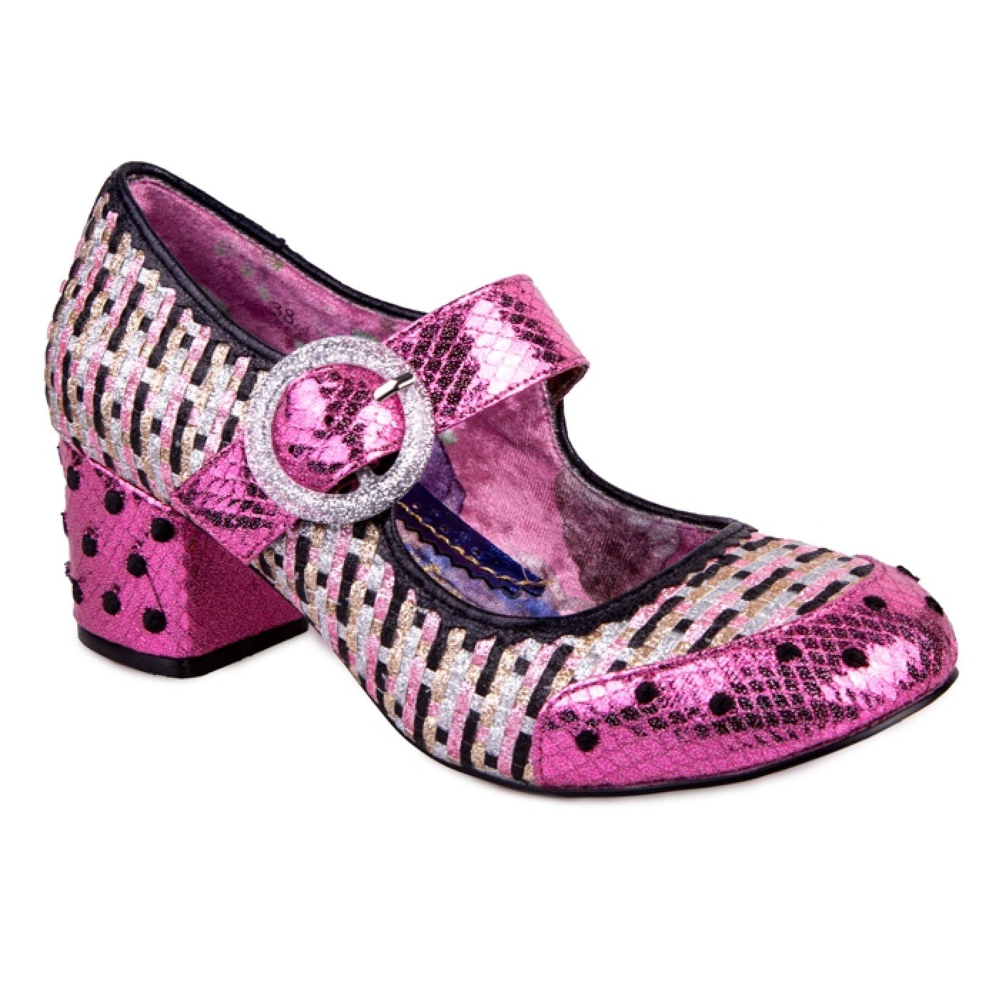 Buckle Up Pink - Rockamilly-Shoes-Vintage