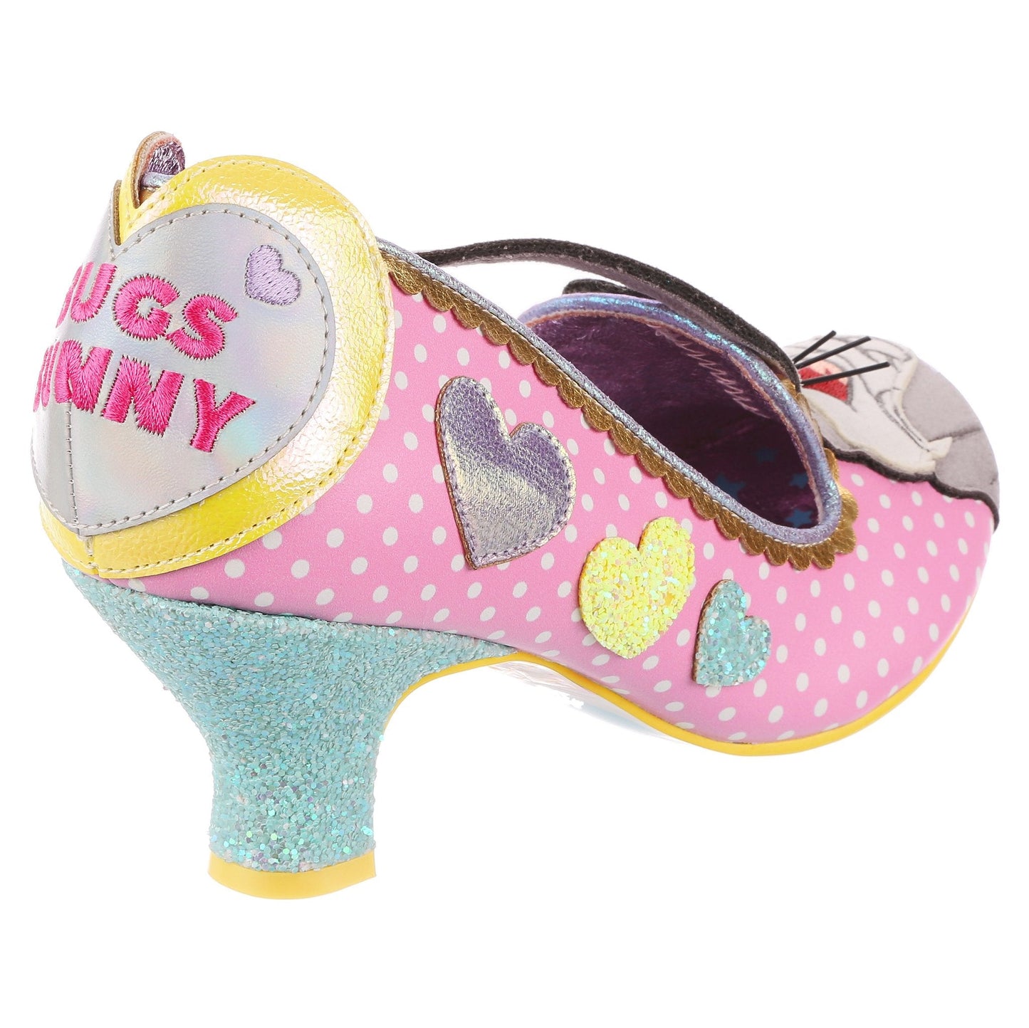Bunny Love (Pink, Multi A) - Rockamilly-Shoes-Vintage
