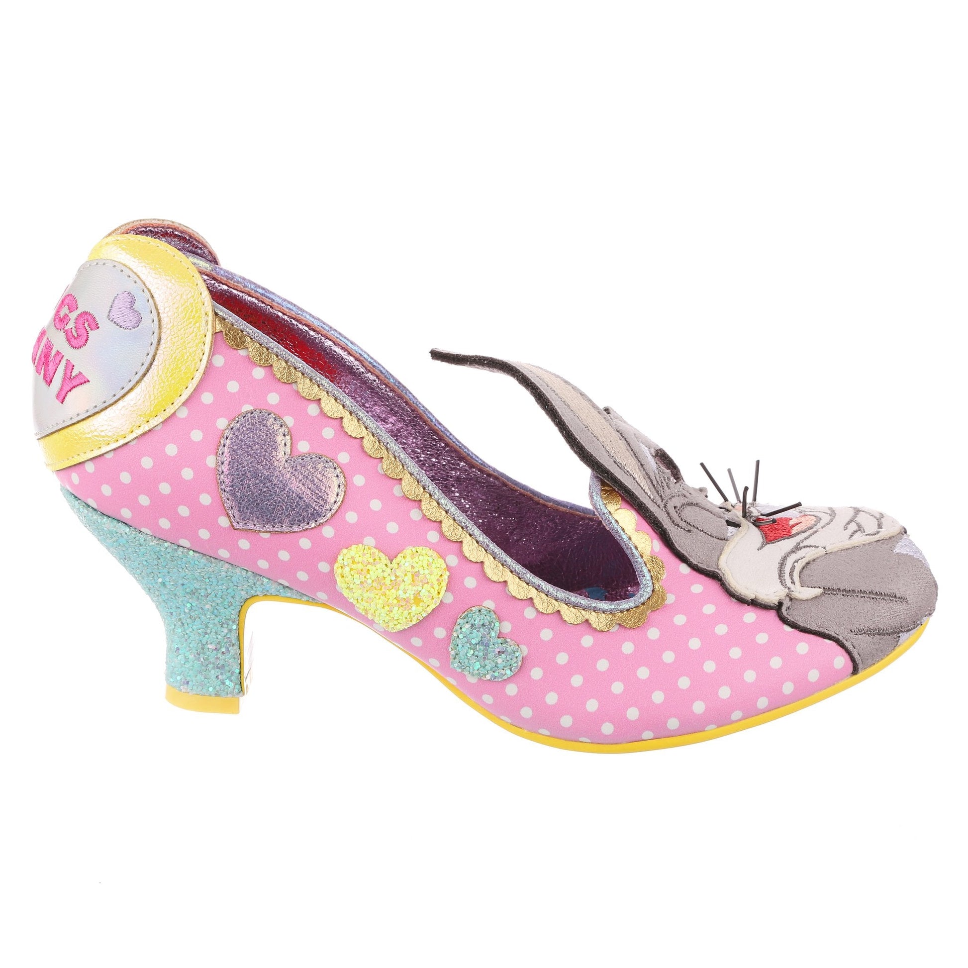 Bunny Love (Pink, Multi A) - Rockamilly-Shoes-Vintage