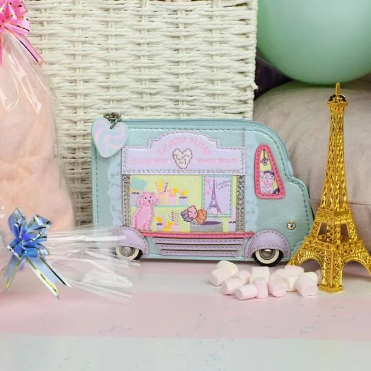 Candy Floss Cart Coin Purse - Rockamilly-Bags & Purses-Vintage