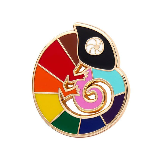 Carmels Colourful Enamel Pin - Rockamilly-Jewellery-Vintage