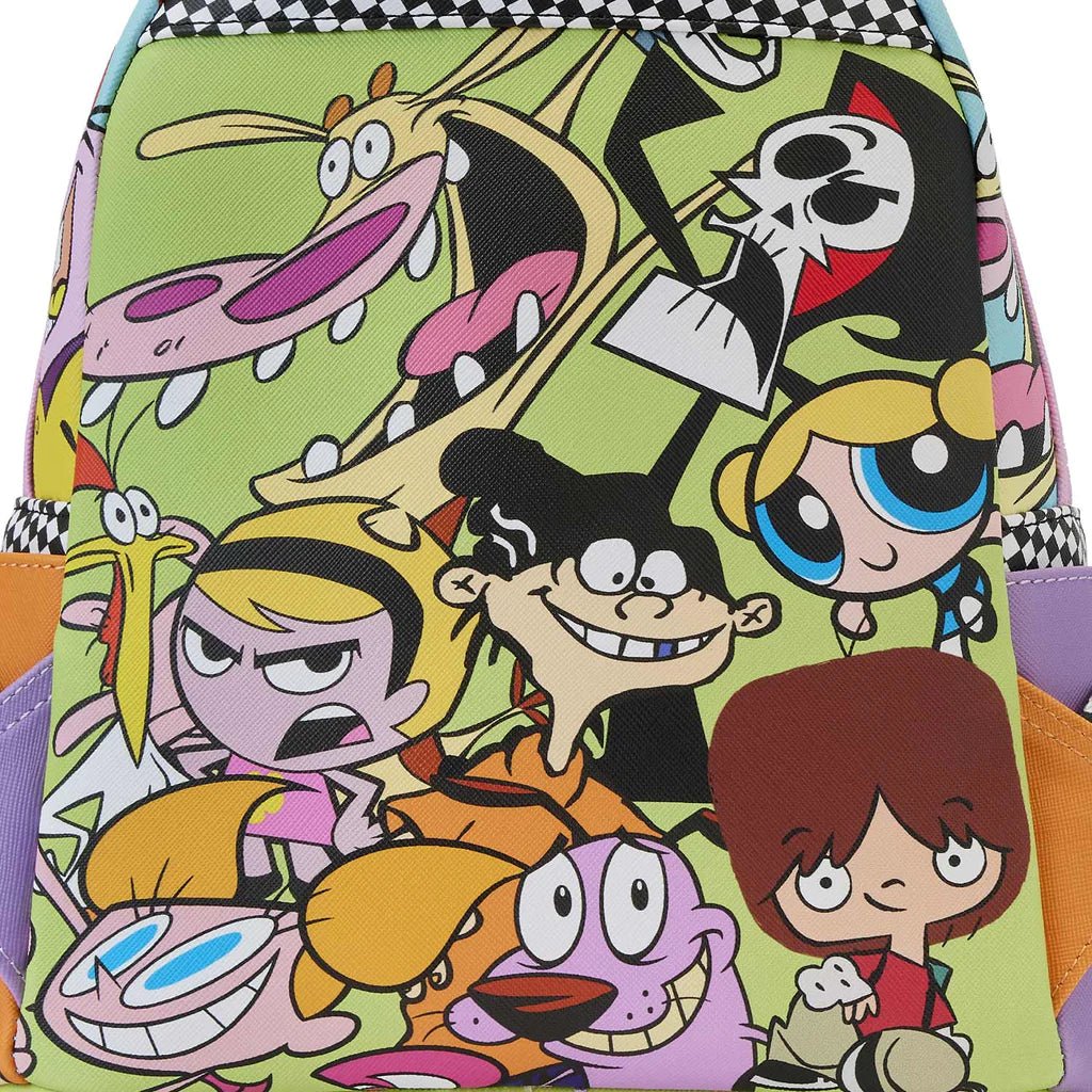 cartoon network retro collage mini backpack Cartoon Network Retro Collage Mini Backpack – Rockamilly