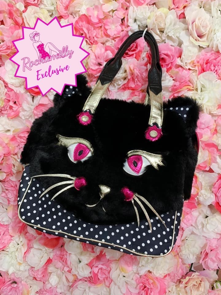 Pink Fur Cat Crossbody Bag ! Accessories | Playzeez