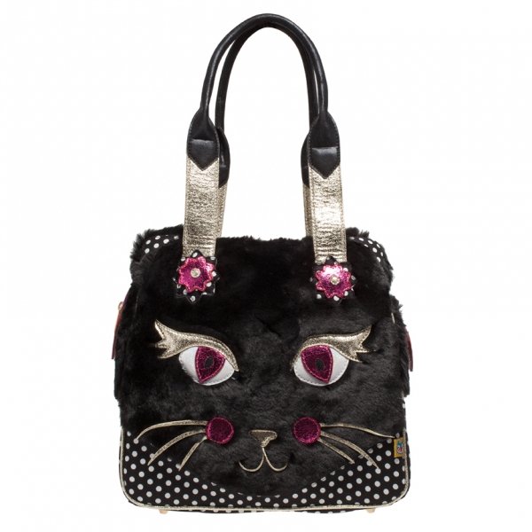 Cat Call Bag - Rockamilly-Bags & Purses-Vintage