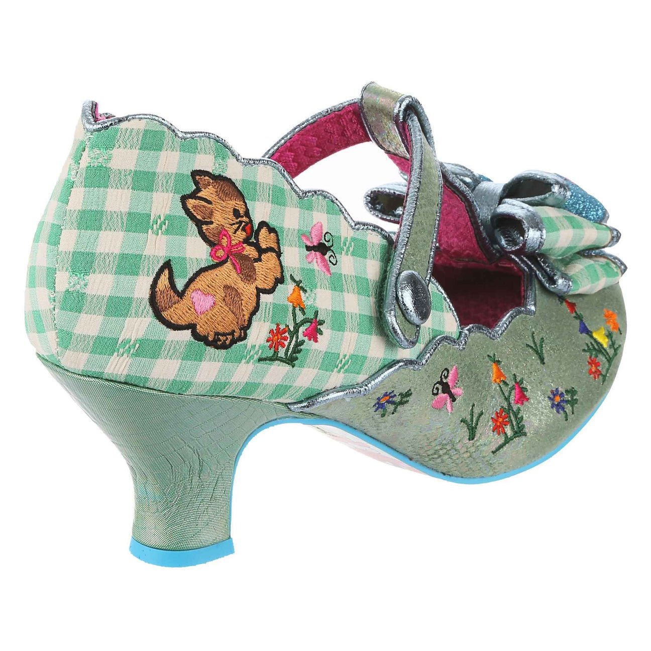 Catching Butterflies - Green B - Rockamilly-Shoes-Vintage