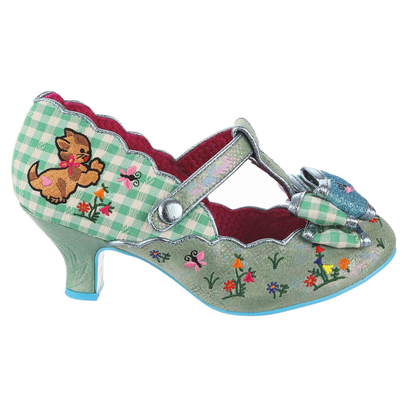 Catching Butterflies - Green B - Rockamilly-Shoes-Vintage