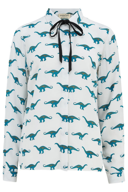 Catrina Shirt - Happy Herbivore - Rockamilly-Knitwear-Vintage