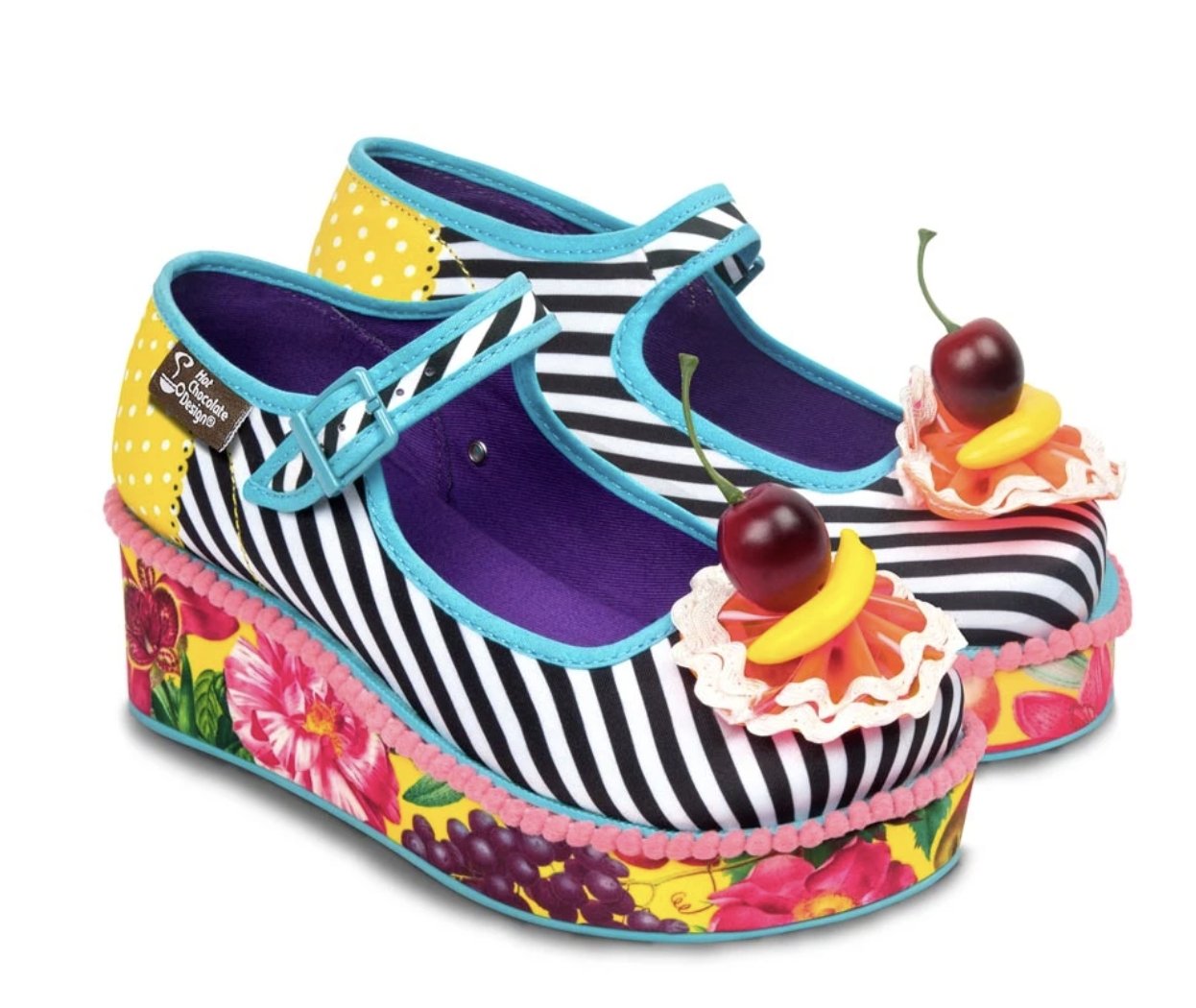 Chocolaticas® Carmen Miranda Women's Platform - Rockamilly-Shoes-Vintage