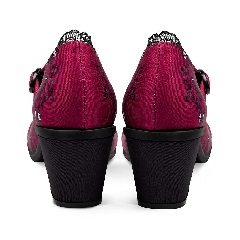 Chocolaticas® Carmilla Mid Heels - Rockamilly-Shoes-Vintage