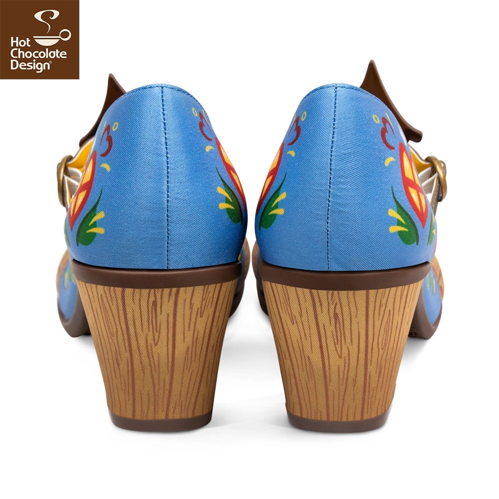 Chocolaticas® Cuckoo Mid Heels - Rockamilly-Shoes-Vintage