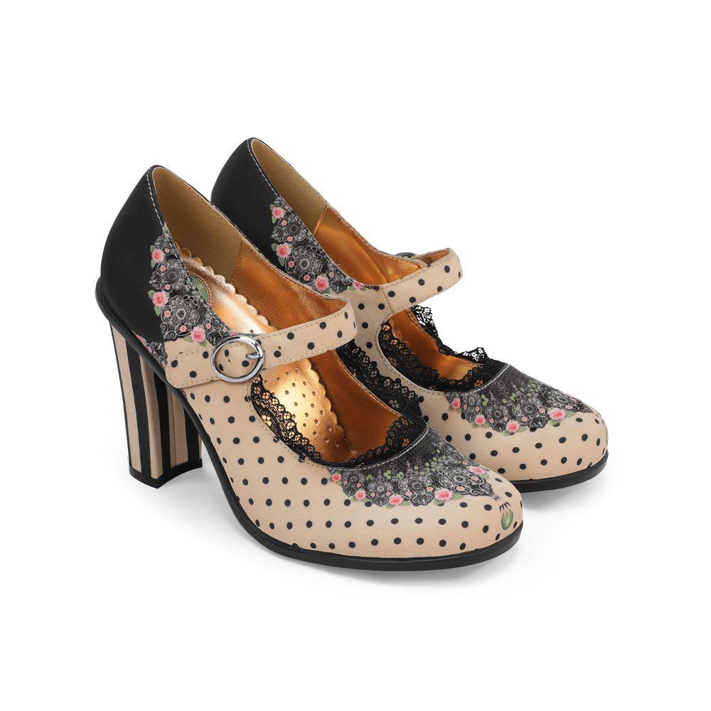 Chocolaticas® Doris High Heels - Rockamilly-Shoes-Vintage