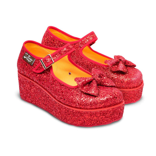 Chocolaticas® Dorothy Mary Jane Platform - Rockamilly-Shoes-Vintage
