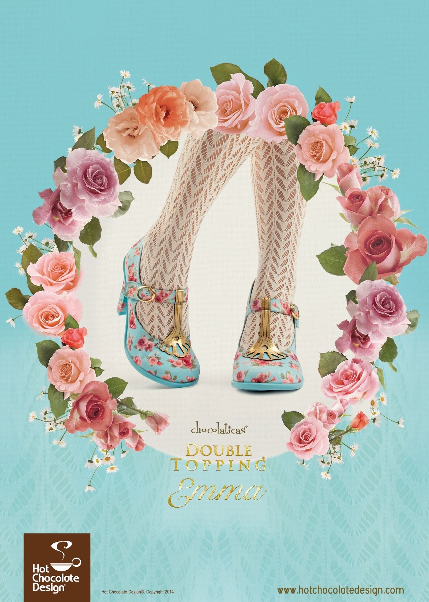 Chocolaticas® Emma High Heels - Rockamilly-Shoes-Vintage