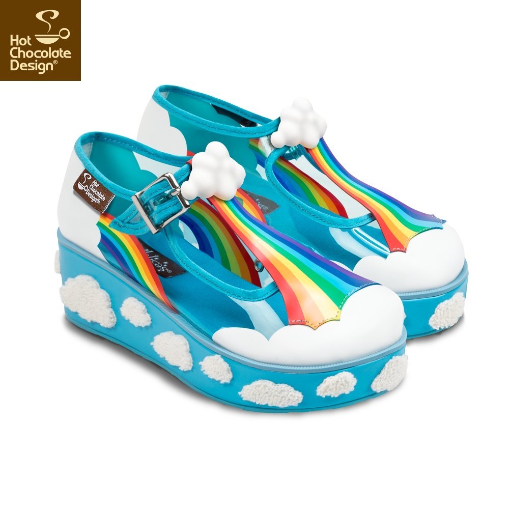 Chocolaticas® Iris Mary Jane Platform - Rockamilly-Shoes-Vintage