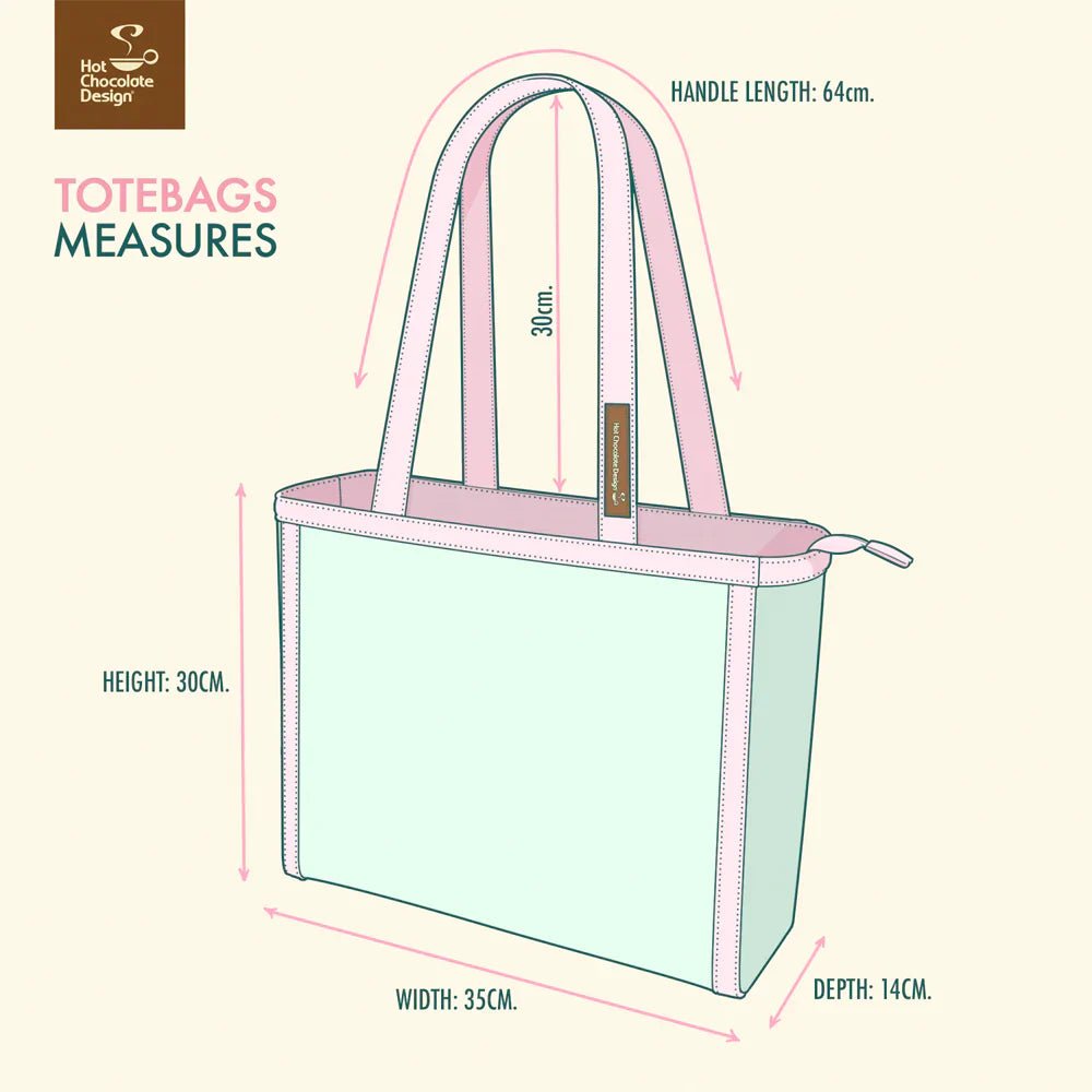 Chocolaticas® Iris Mini Tote Bag - Rockamilly-Bags & Purses-Vintage