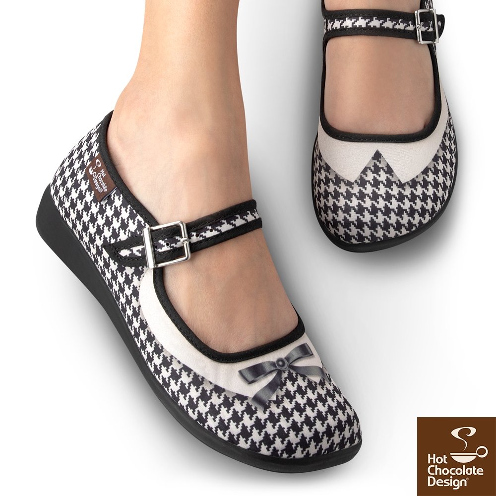 Chocolaticas® Mrs. Pepper Mary Jane Flats - Rockamilly-Shoes-Vintage