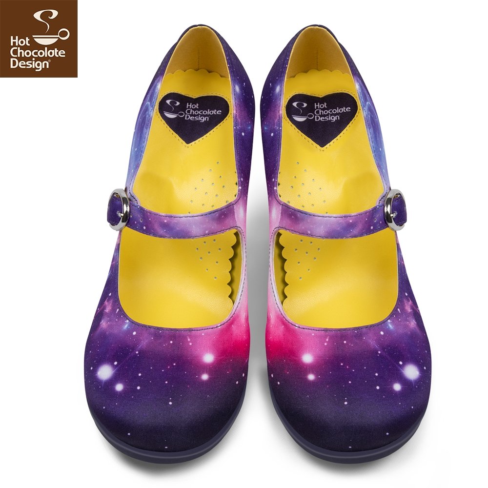 Chocolaticas® Nebula Mid Heels - Rockamilly-Shoes-Vintage